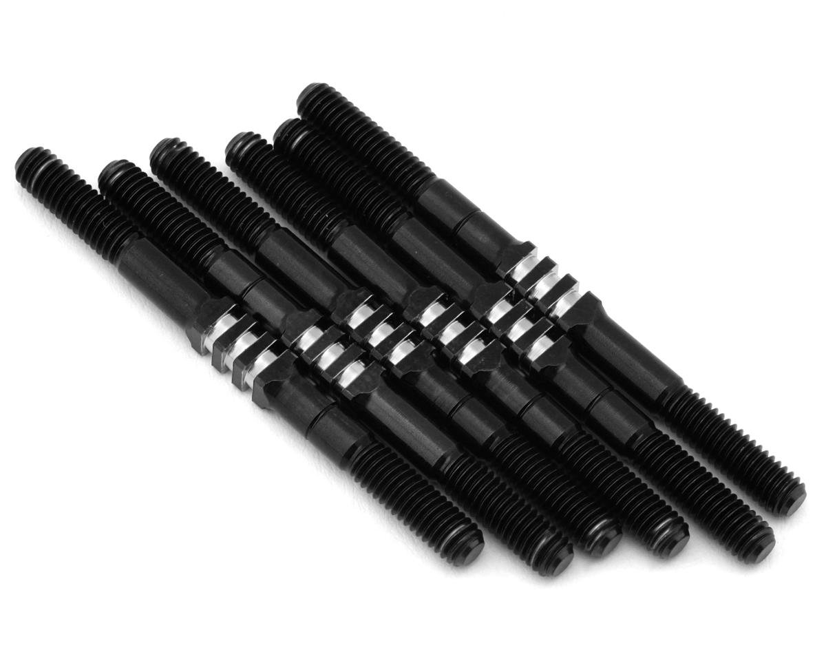 JConcepts Team Associated RC10B84 Fin Titanium Turnbuckle Set (Black)