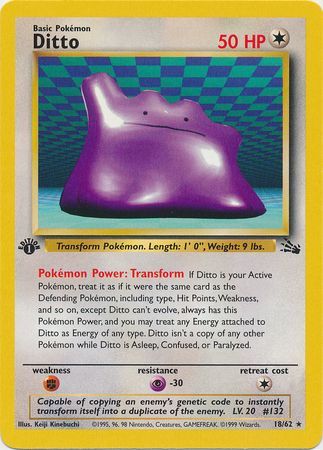 Ditto - 18/62 (FO) Rare - Near Mint 1st Edition