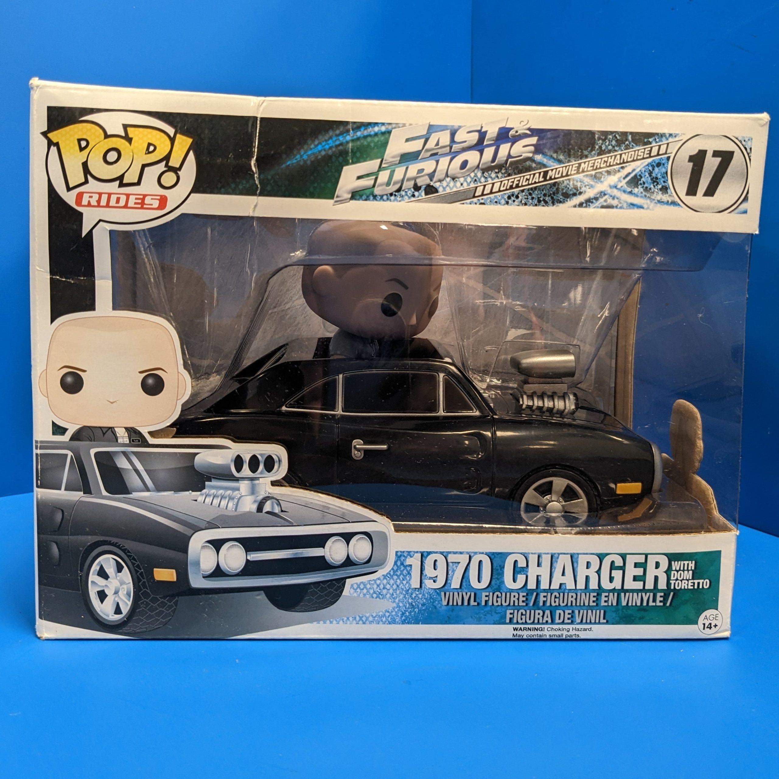 POP Figure Rides: Fast & Furious #0017 - Dom Toretto in 1970 Charger (