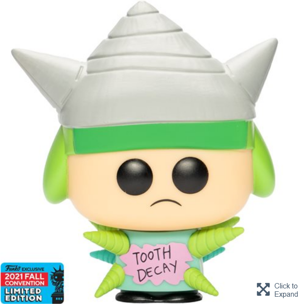 POP Figure: South Park #0035 - Kyle as Tooth Decay (2021 Fall Exclusiv