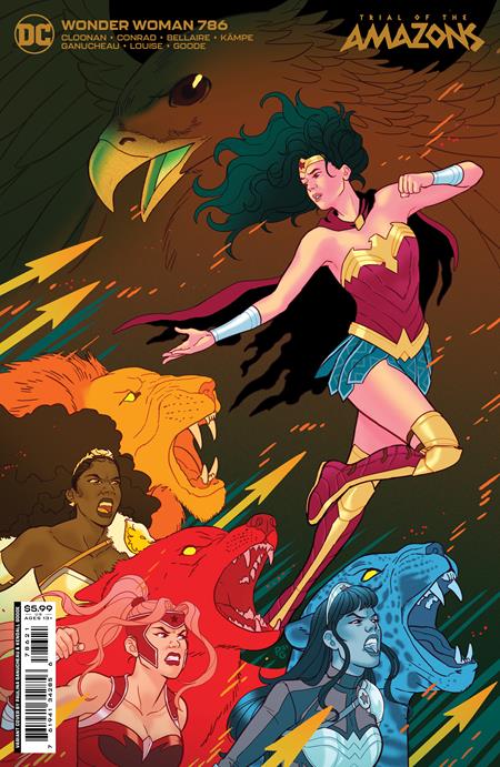 WONDER WOMAN #786 CVR B PAULINA GANUCHEAU CARD STOCK VAR (TRIAL OF THE