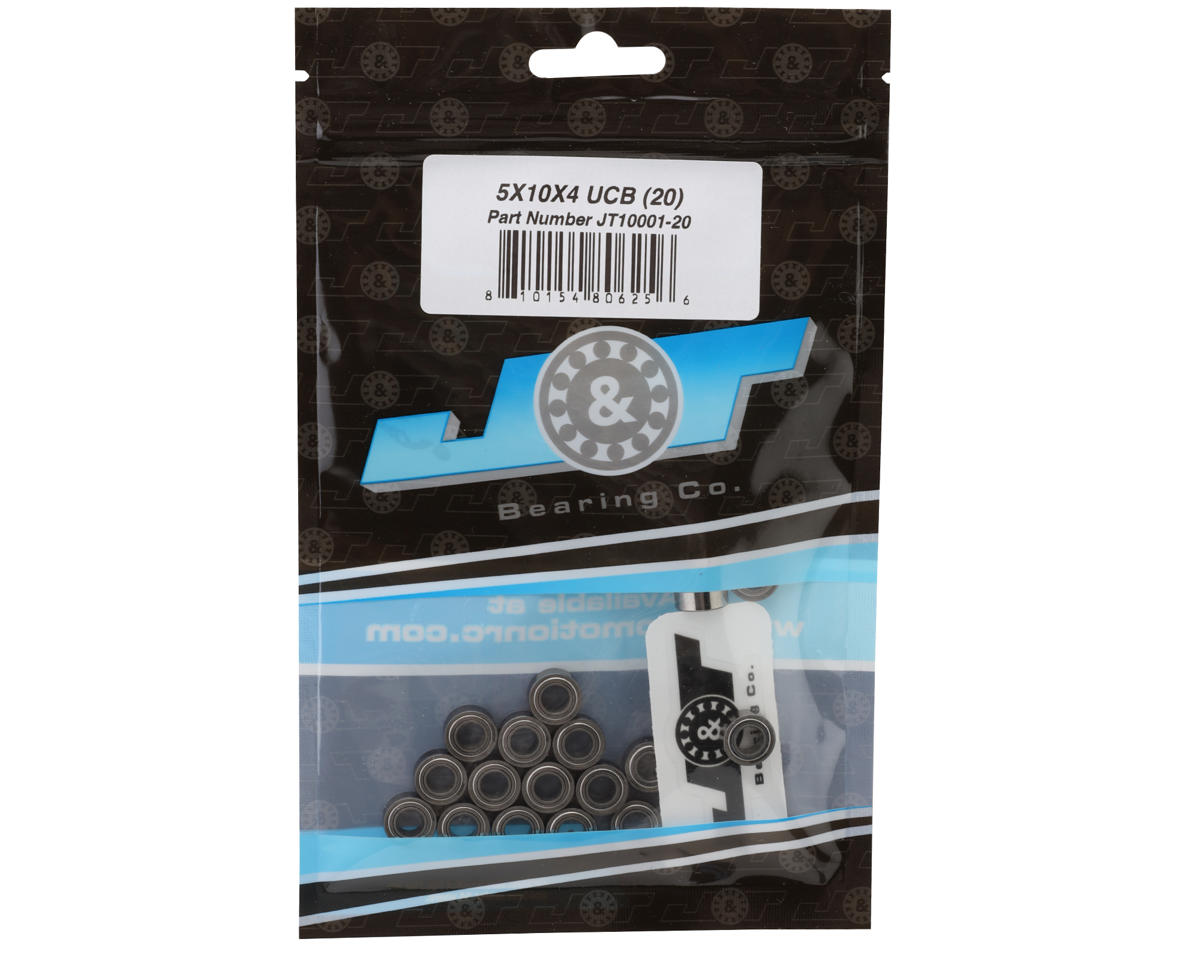 J&T Bearing Co. 5x10x4mm Ultimate Clutch Bearings (20)