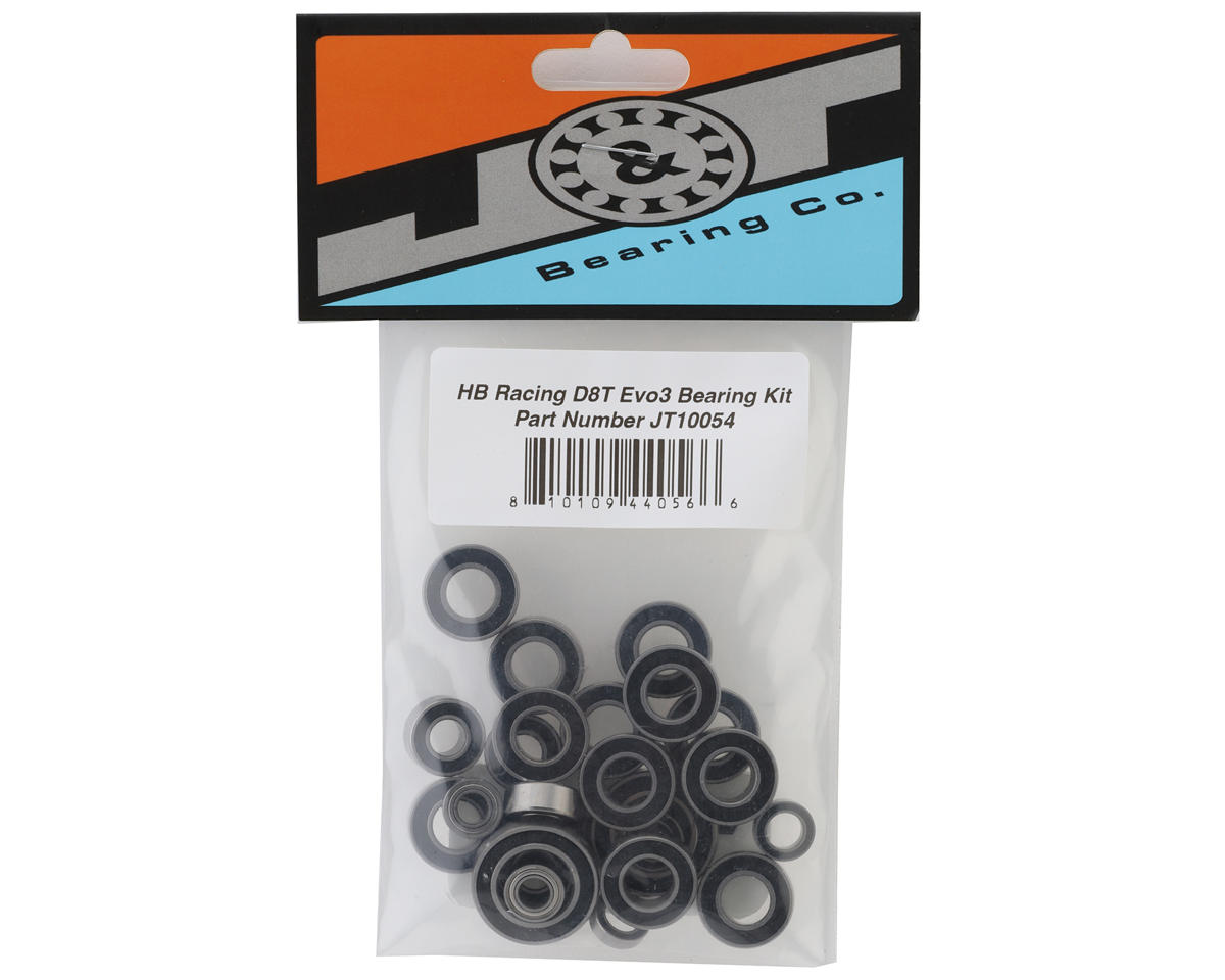 J&T Bearing Co. HB Racing D8T Evo3 Bearing Kit (Endurance)