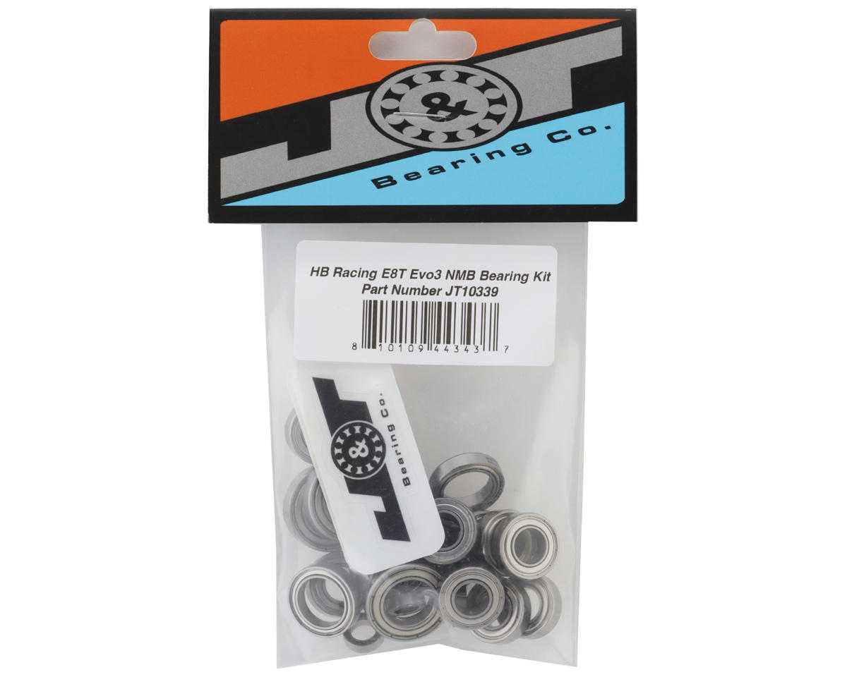 J&T Bearing Co. HB Racing E8t Evo3 Bearing Kit (NMB)