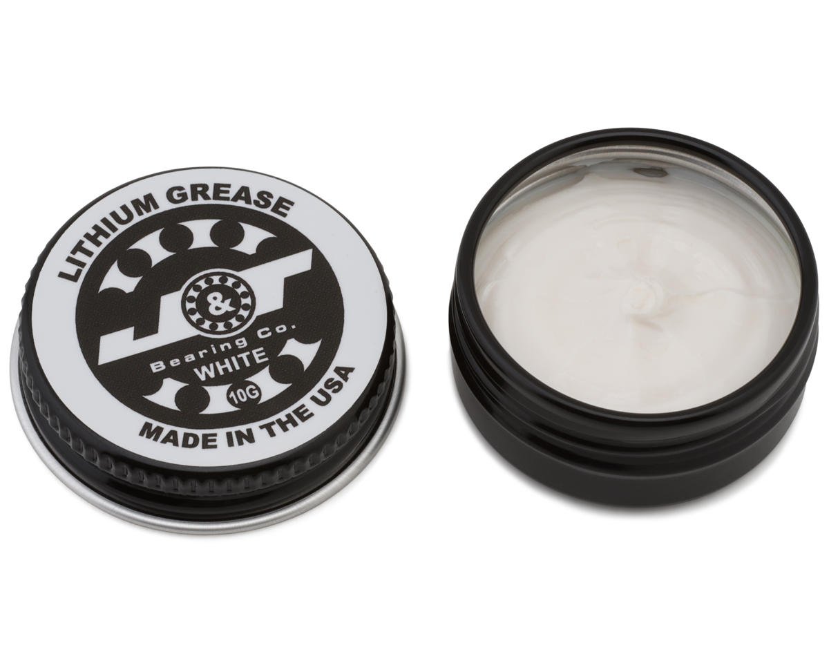 J&T Bearing Co. White Lithium Grease (10g)