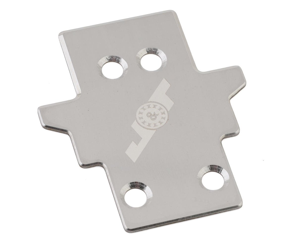 J&T Bearing Co. Tekno NB48 2.1/2.2 Stainless Steel Rear Skid Plate