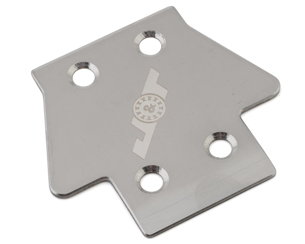 J&T Bearing Co. AE RC8B4/RC8B4.1 Stainless Steel Front Skid Plate