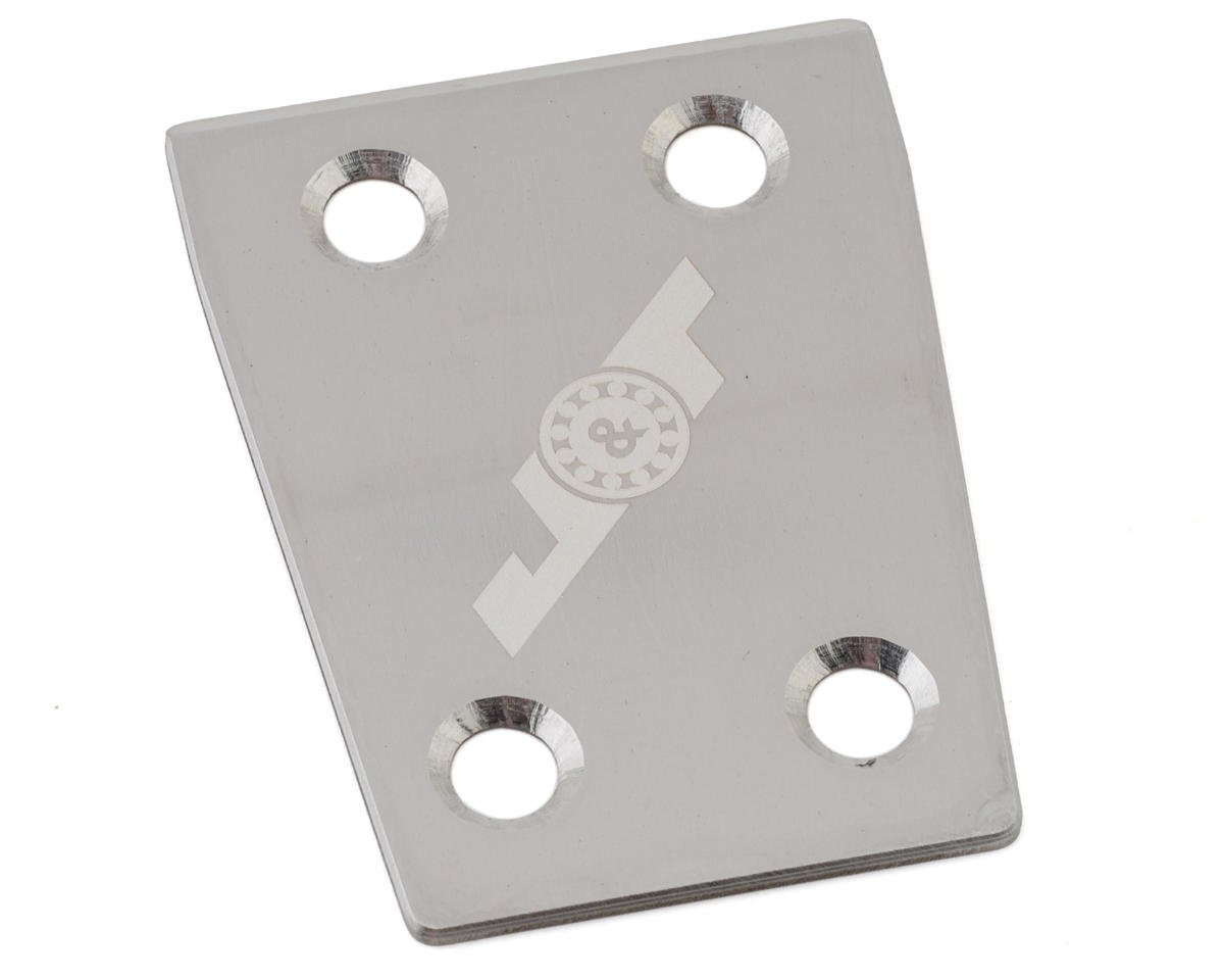J&T Bearing Co. AE RC8B4/RC8B4.1 Stainless Steel Rear Skid Plate