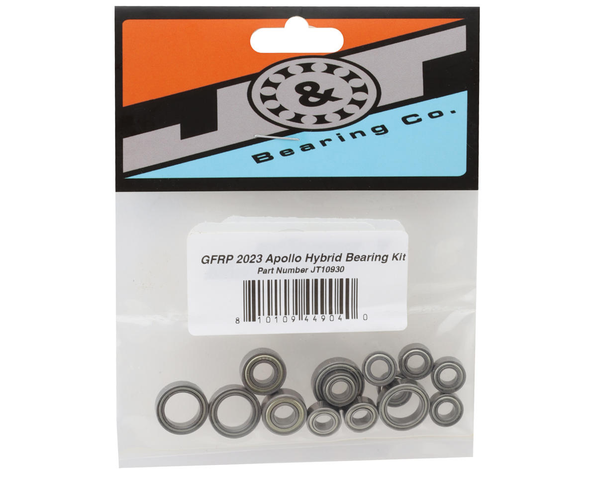 J&T Bearing Co. GFRP 2023 Apollo Bearing Kit (Hybrid Ceramic)