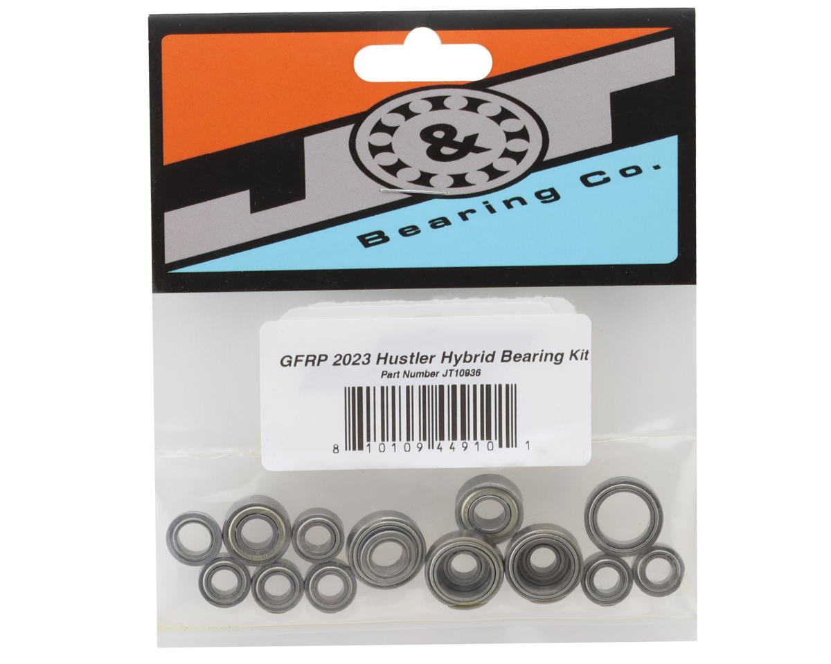 J&T Bearing Co. GFRP 2023 Hustler Bearing Kit (Hybrid Ceramic)