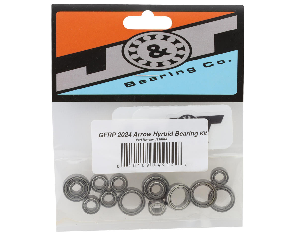 J&T Bearing Co. GFRP 2024 Arrow Bearing Kit (Hybrid Ceramic)