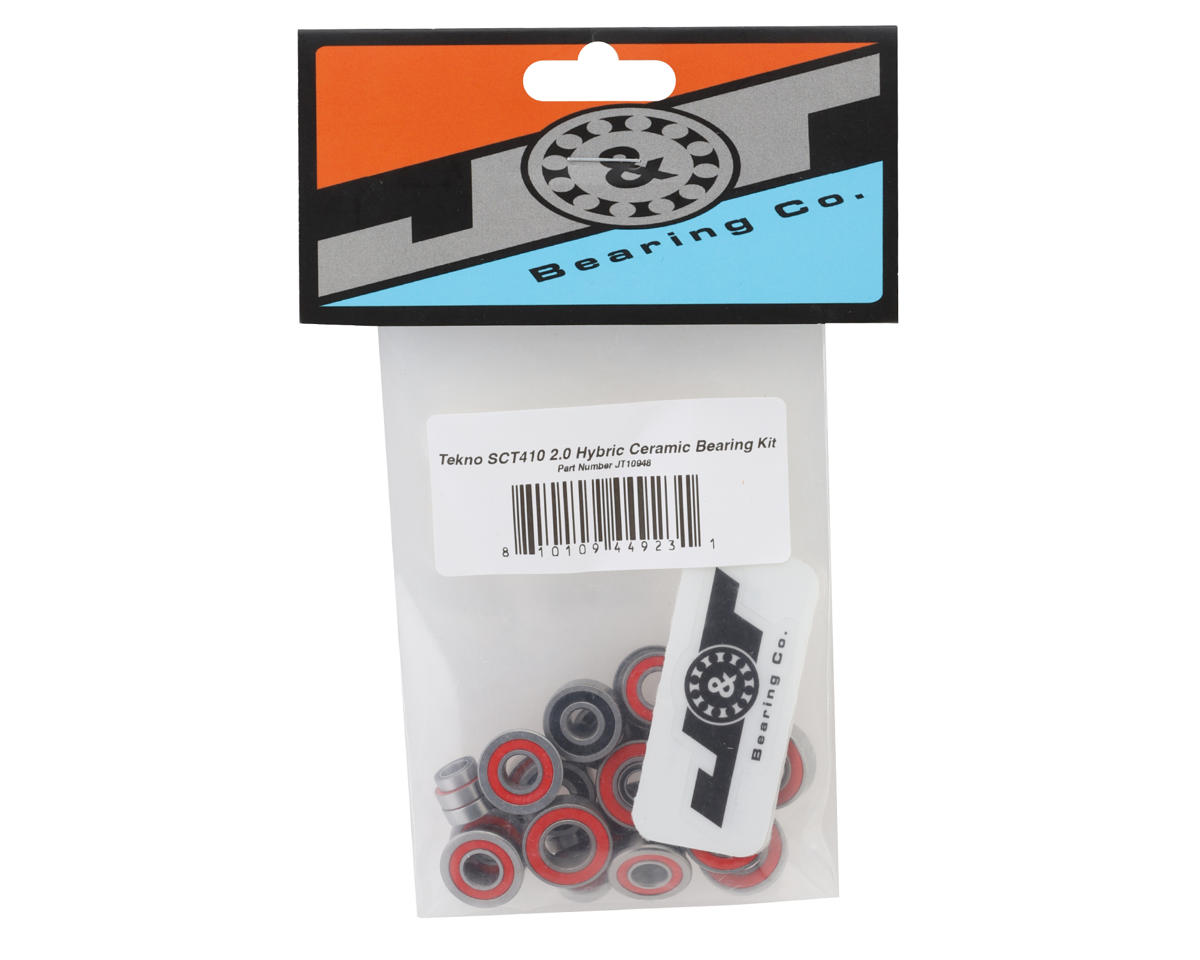 J&T Bearing Co. Tekno SCT410 2.0 Bearing Kit (Hybrid Ceramic)