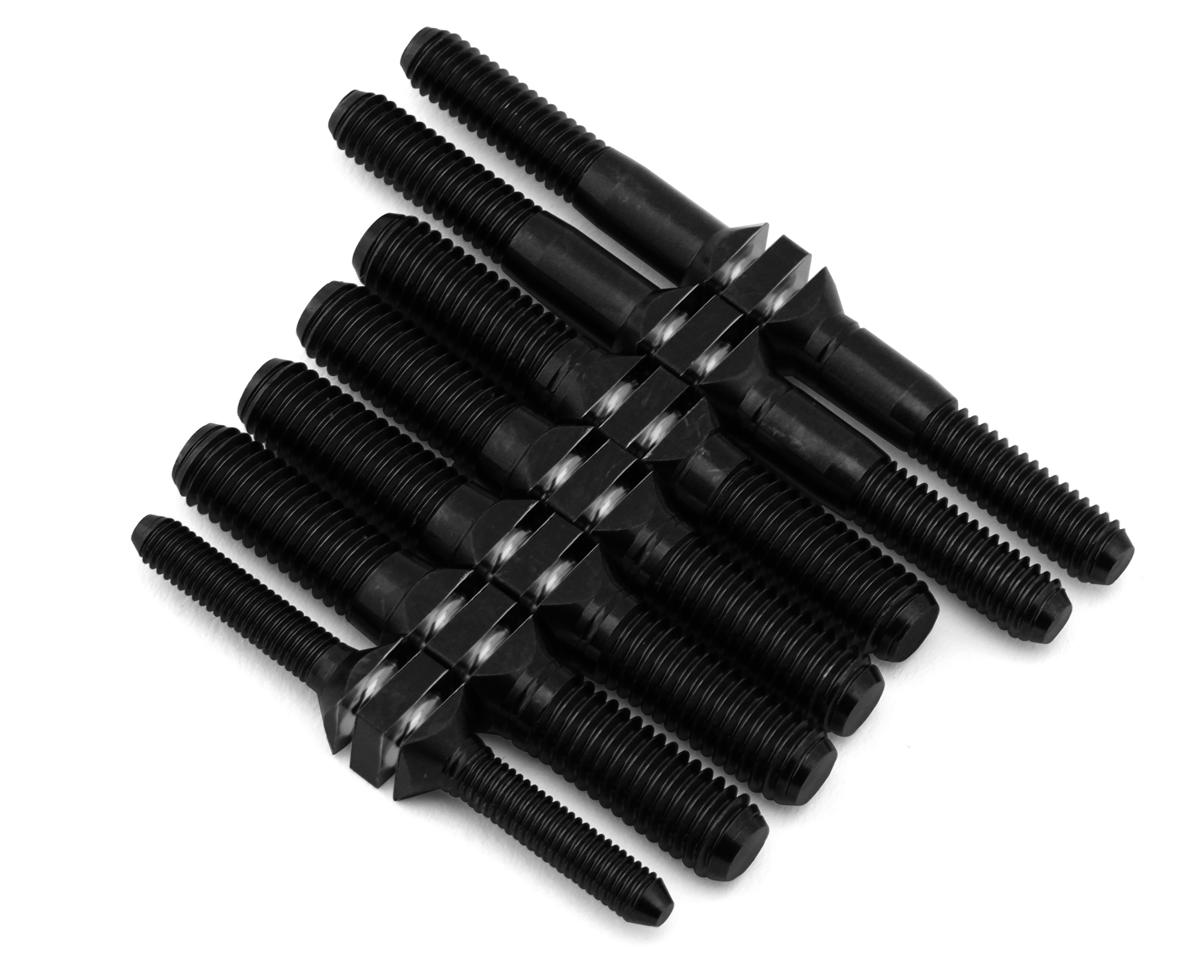 J&T Bearing Co. Kyosho MP10 TKi3 Titanium "Milled'' Turnbuckles (Black)