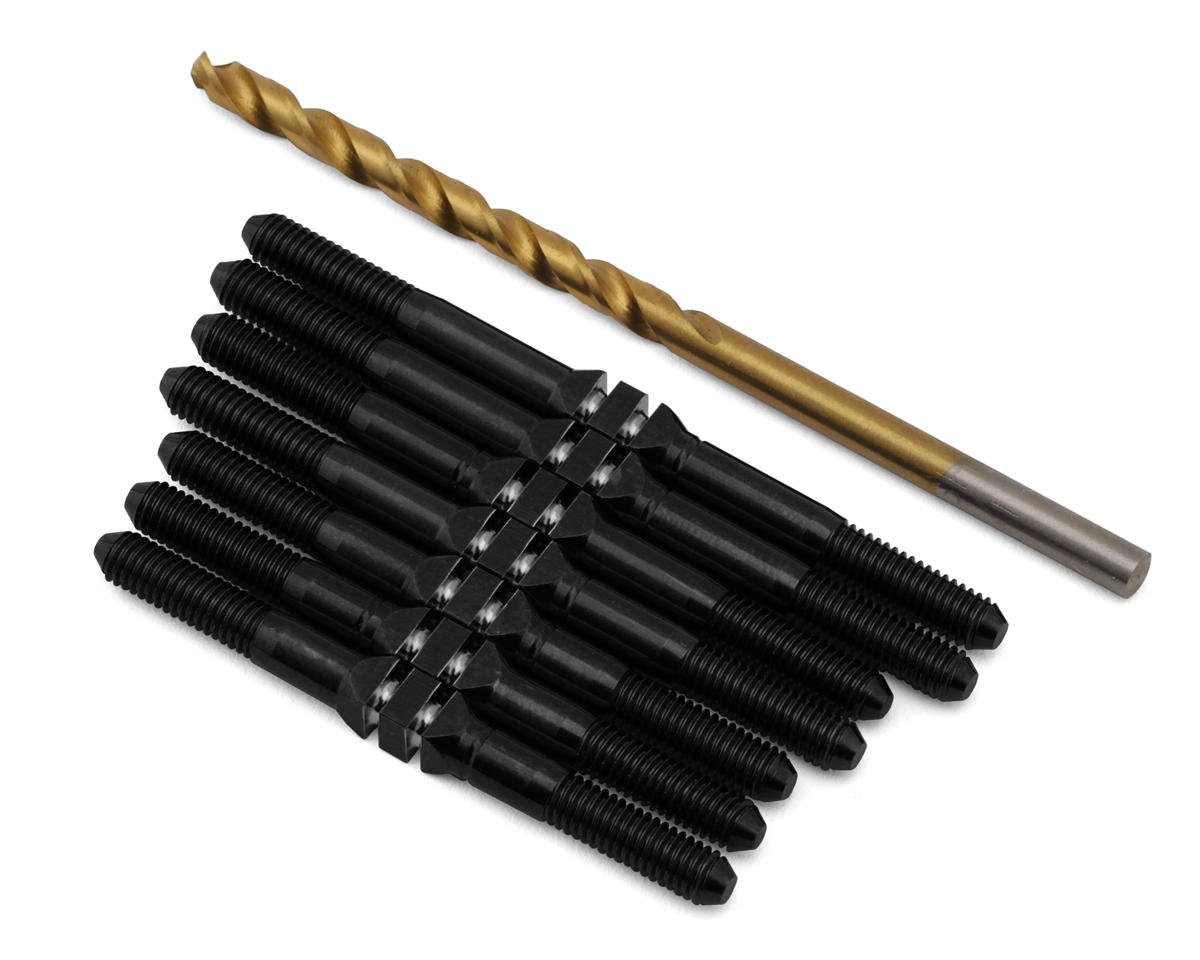 J&T Bearing Co. Xray XB4 '23 Titanium "Milled'' XD Turnbuckles (Black)