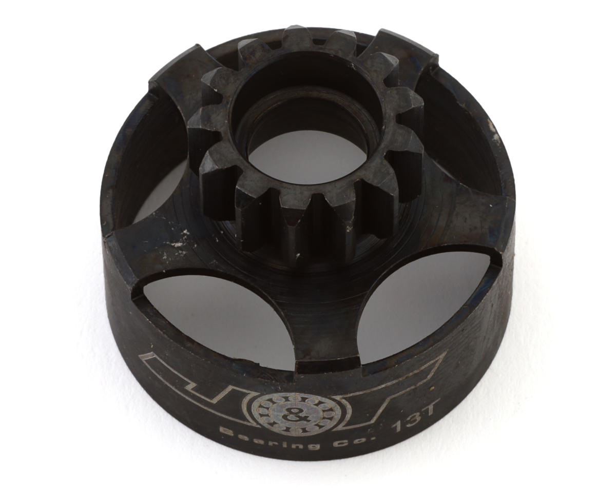 J&T Bearing Co. Torque Vented 3-Shoe Clutch Bell (13T)