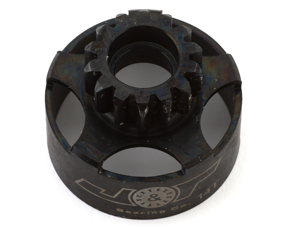 J&T Bearing Co. Torque Vented 3-Shoe Clutch Bell (14T)