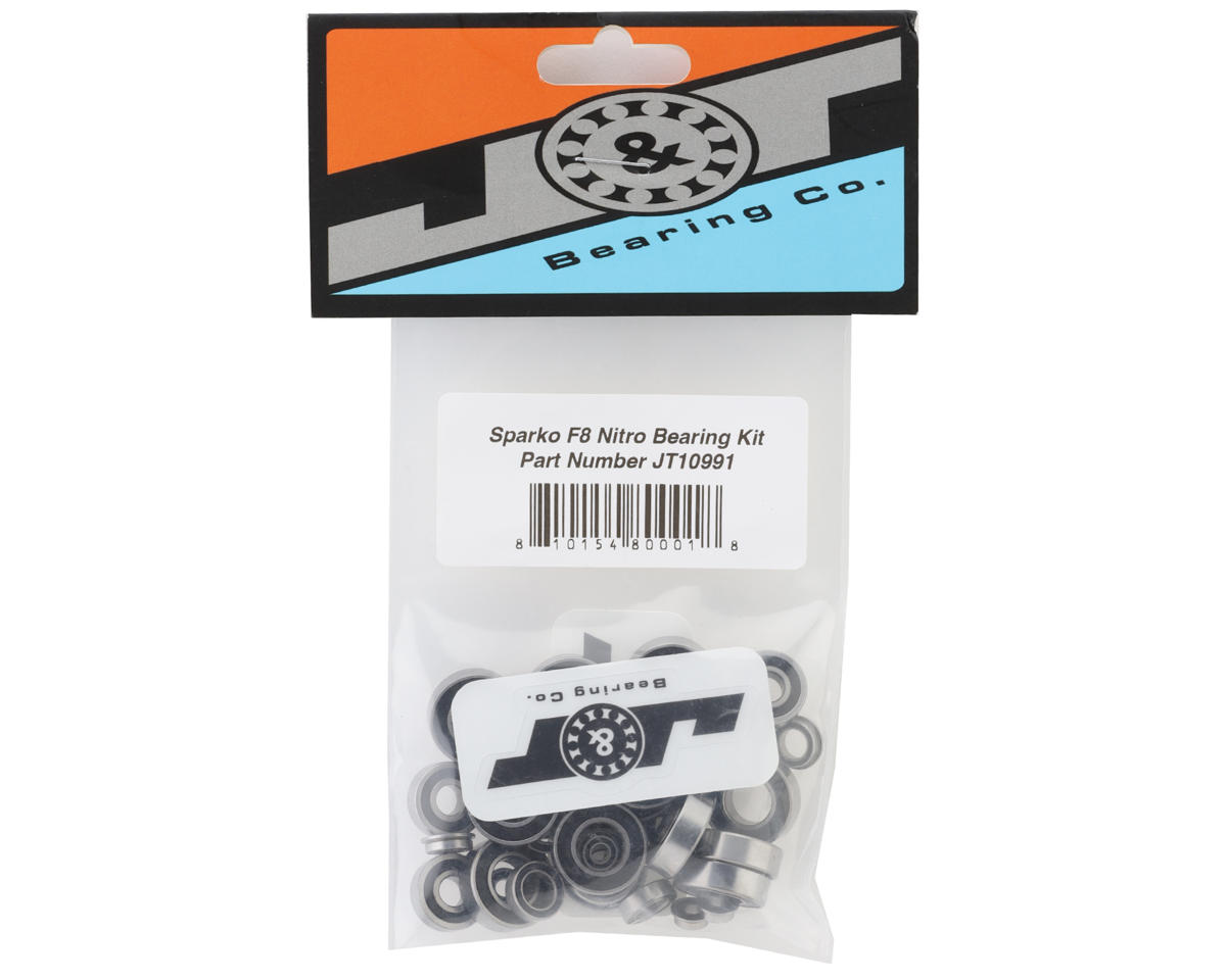 J&T Bearing Co. Sparko F8 Nitro Bearing Kit (Endurance)