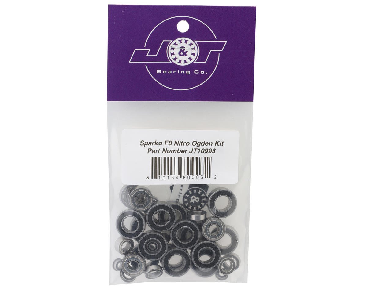 J&T Bearing Co. Sparko F8 Nitro Bearing Kit (Ogden)