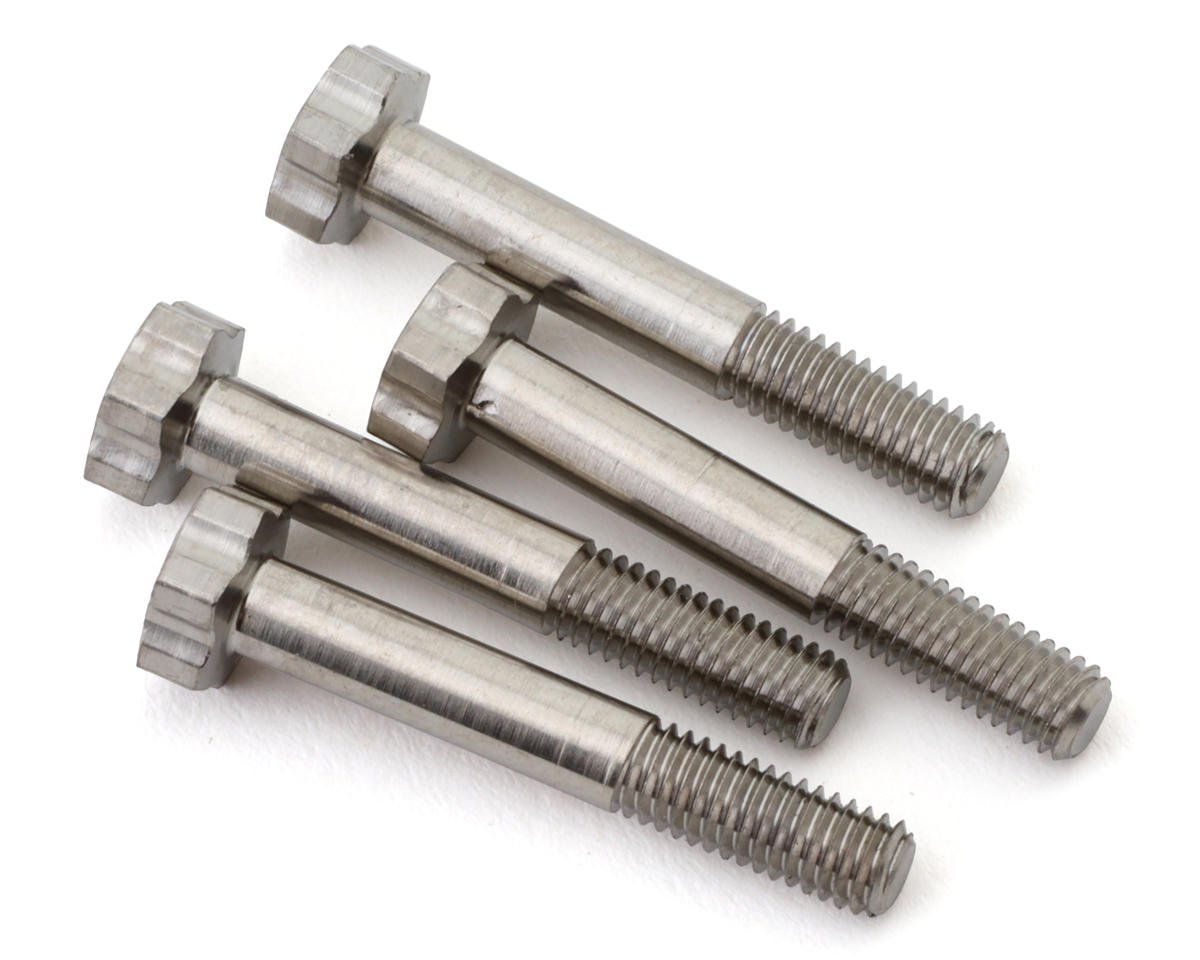 J&T Bearing Co. Premium Titanium Lower Shock Screw Set (TLR)