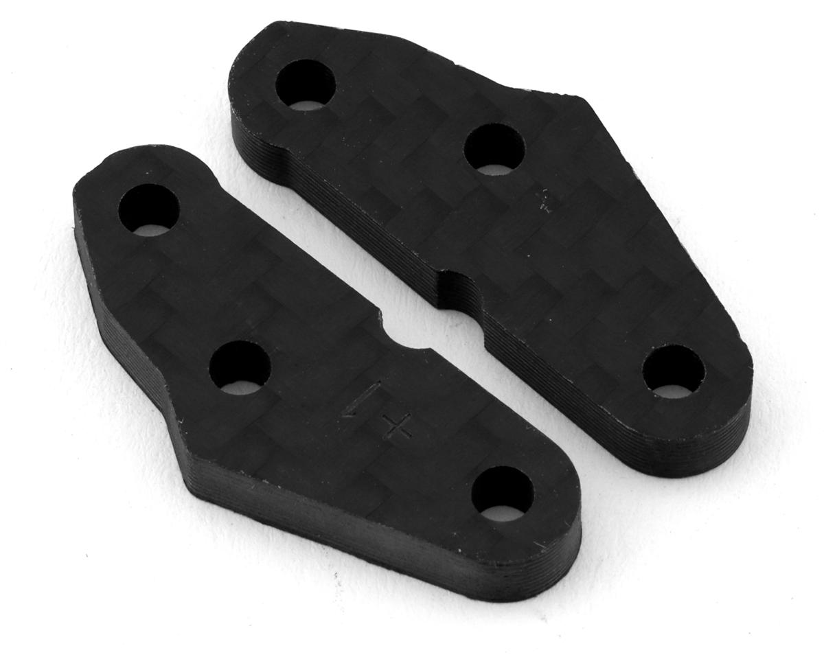 J&T Bearing Co. Associated RC8B4/4.1 Heavy Duty Carbon Fiber Ackerman Plates (2) (+2)