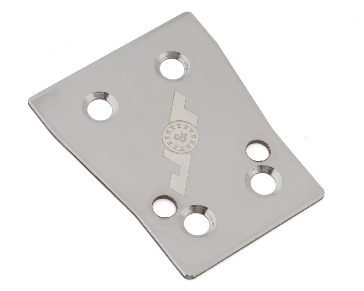 J&T Bearing Co. Xray XB8 '24/25 Stainless Rear Skid Plate