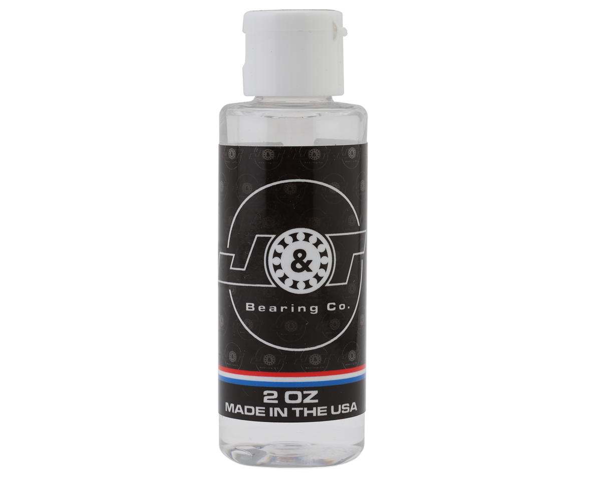 J&T Bearing Co. 100% Silicone Differential Oil (2oz) (100,000cst)