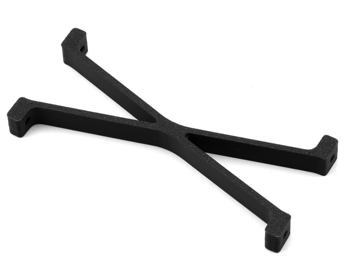 J&T Bearing Co. Sprint Car J&T Top Wing "X" Brace (Black)