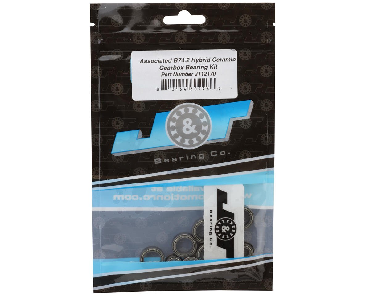 J&T Bearing Co. Associated B74.2 Gearbox Bearing Kit (Hybrid Ceramic)