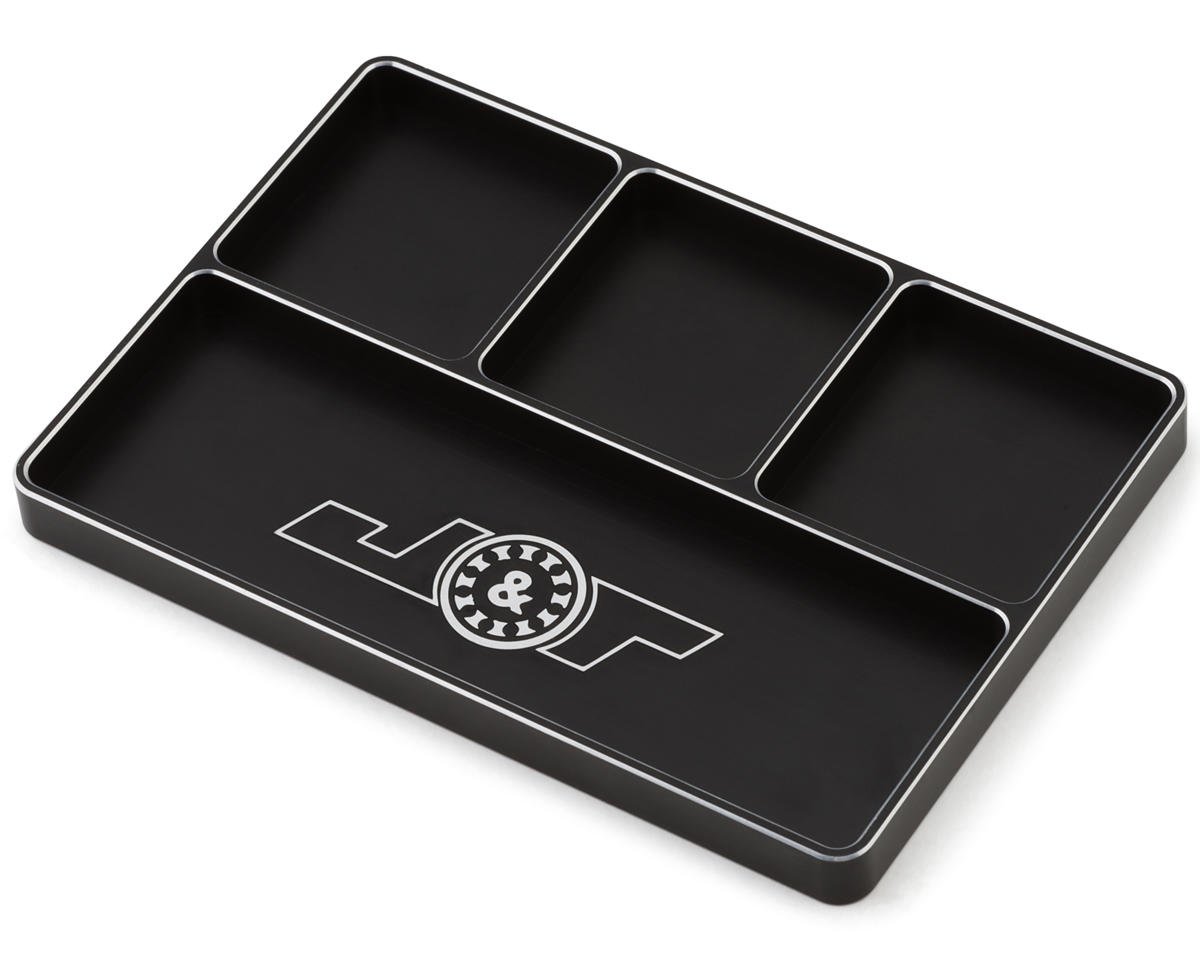 J&T Bearing Co. Aluminum J&T Parts Tray (128x89x10mm)
