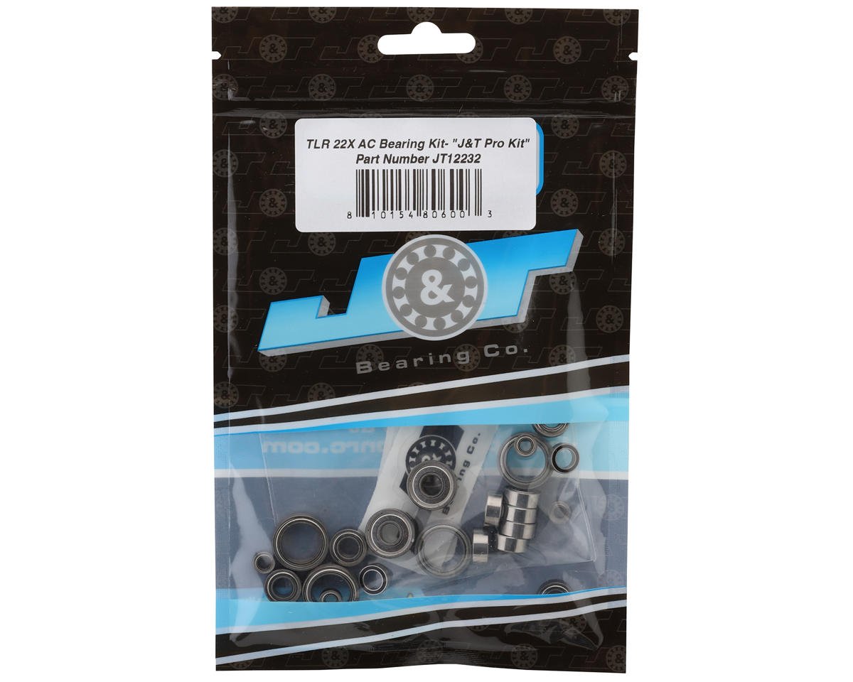J&T Bearing Co. TLR 22X AC Bearing Kit (Pro Kit)