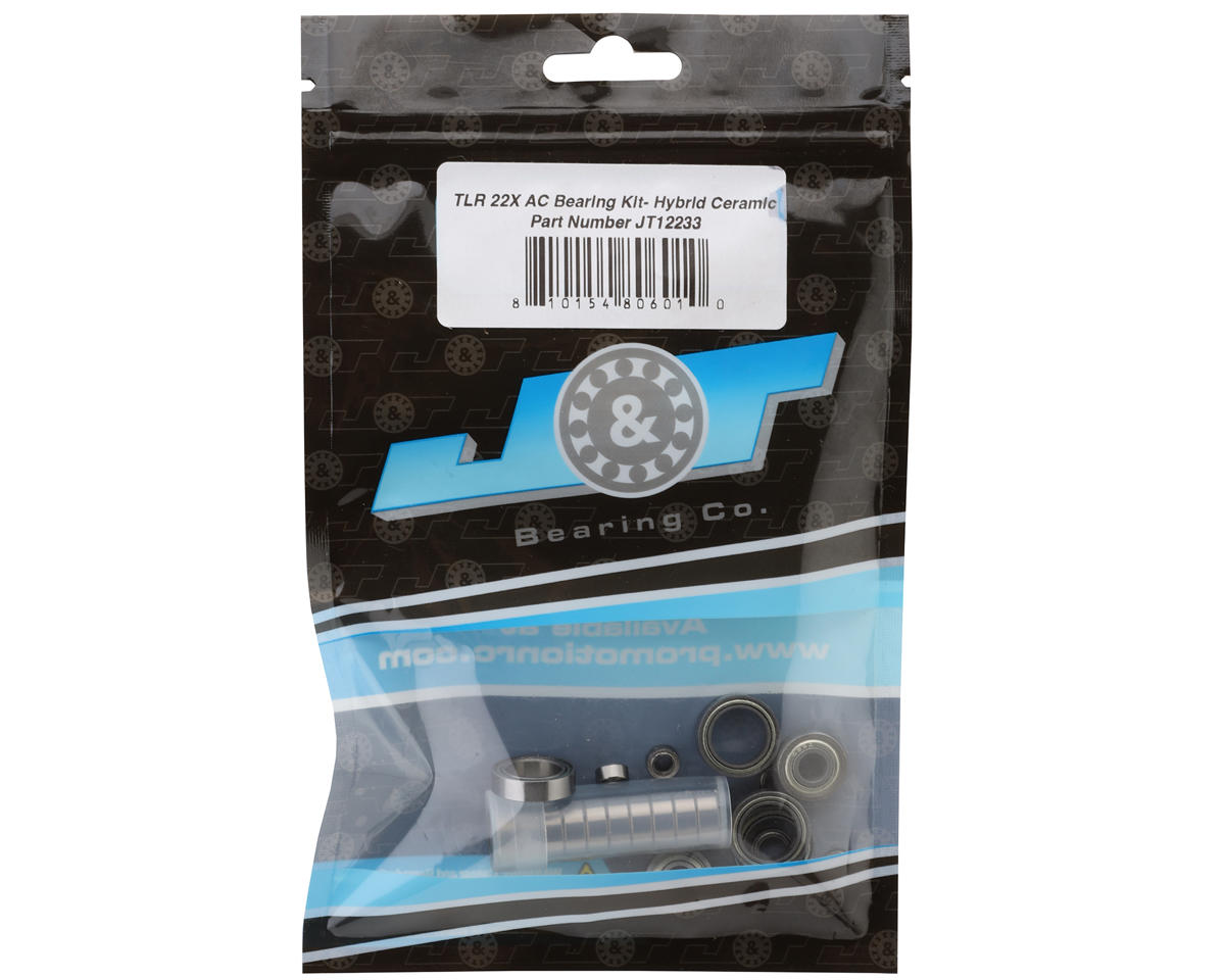 J&T Bearing Co. TLR 22X AC Bearing Kit (Hybrid Ceramic)