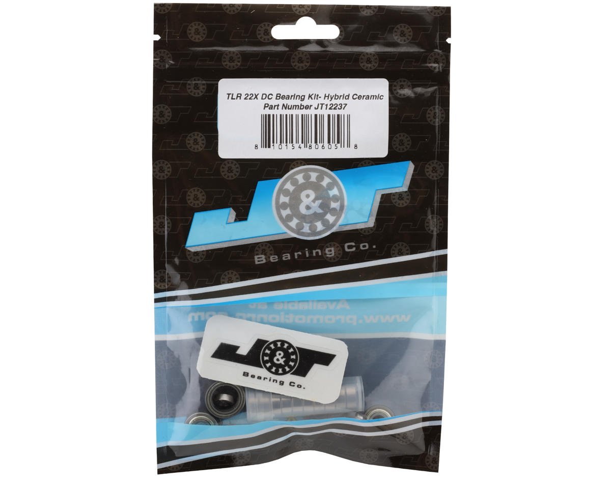 J&T Bearing Co. TLR 22X DC Bearing Kit (Hybrid Ceramic)