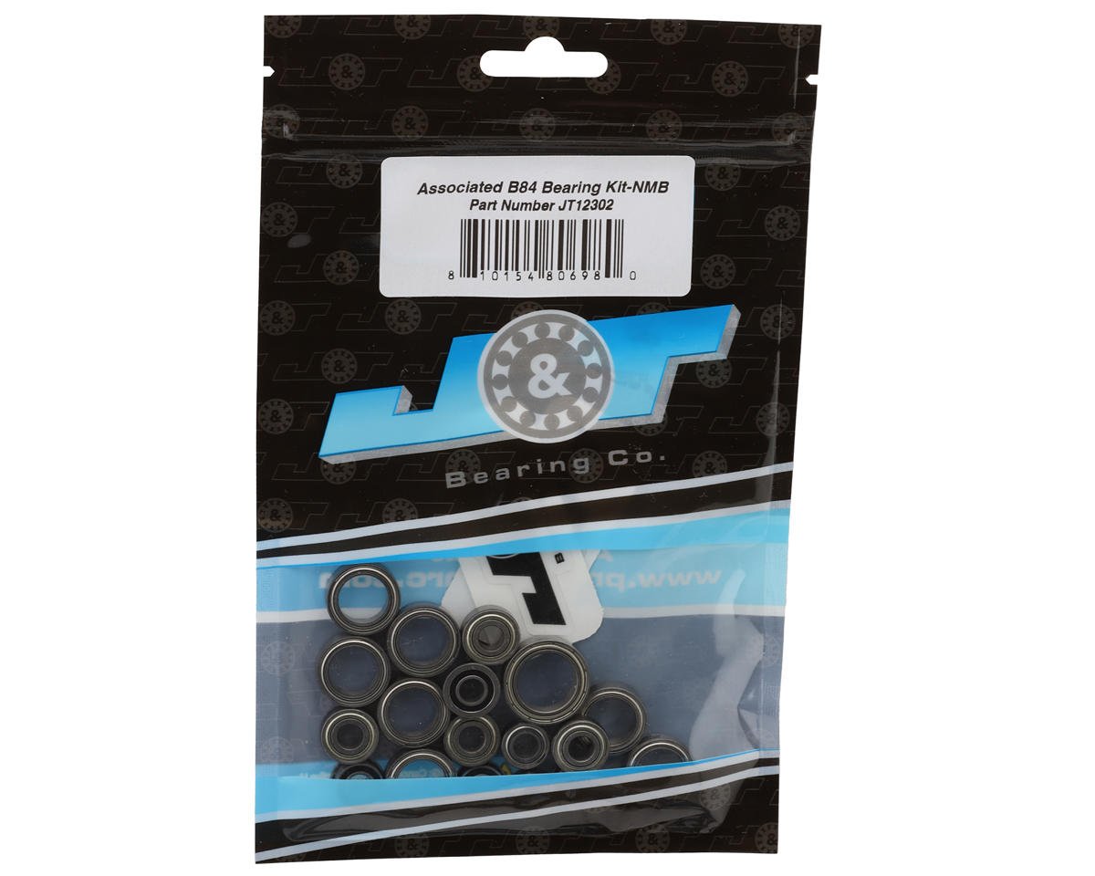 J&T Bearing Co. Team Associated B84 Ball Bearings Kit (NMB)