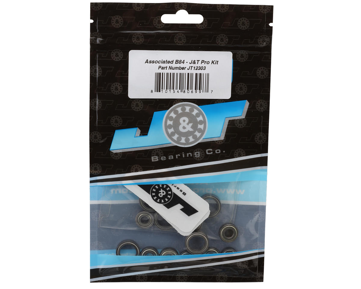 J&T Bearing Co. Team Associated B84 Ball Bearings Kit (Pro Kit)