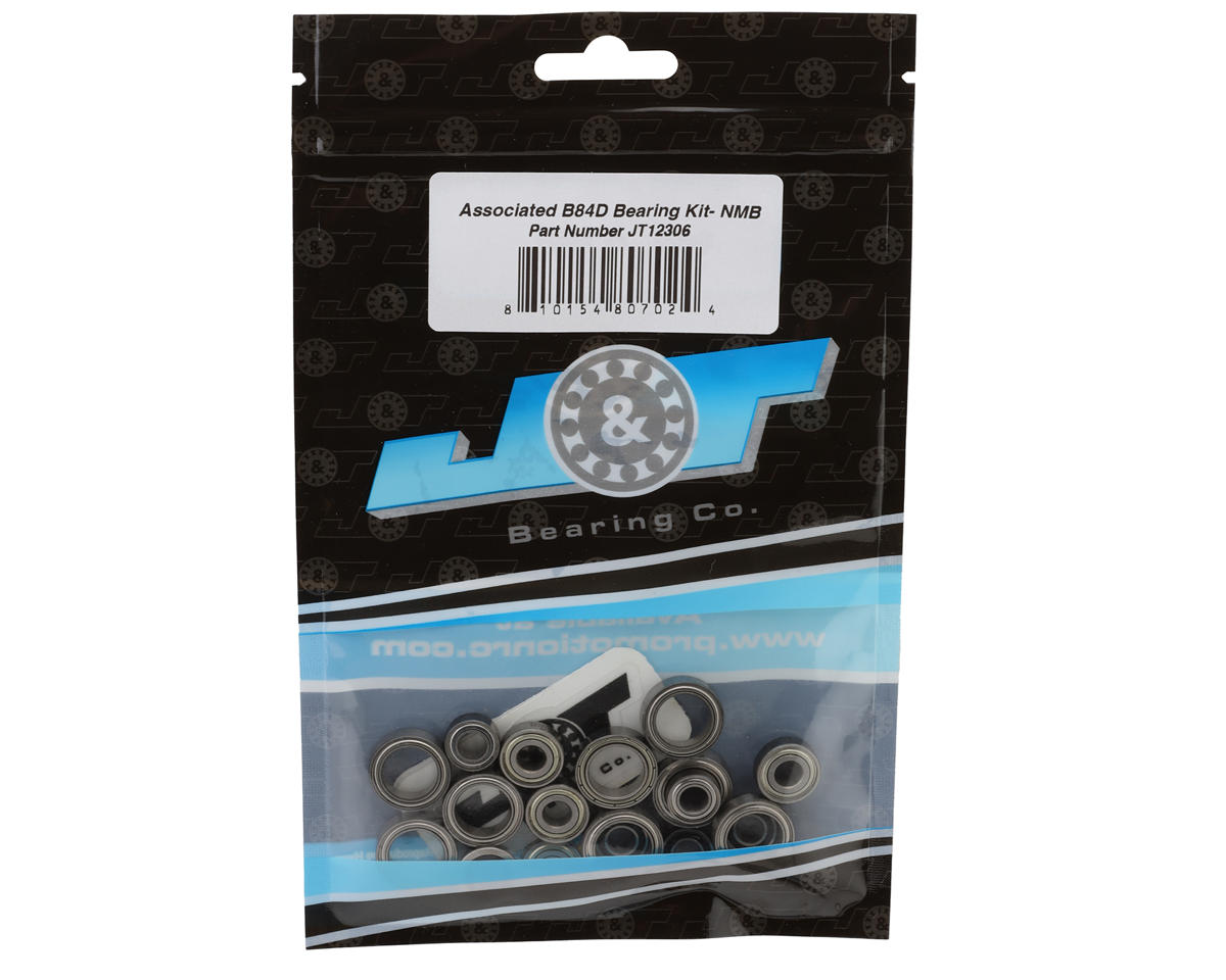 J&T Bearing Co. Team Associated B84D Ball Bearings Kit (NMB)