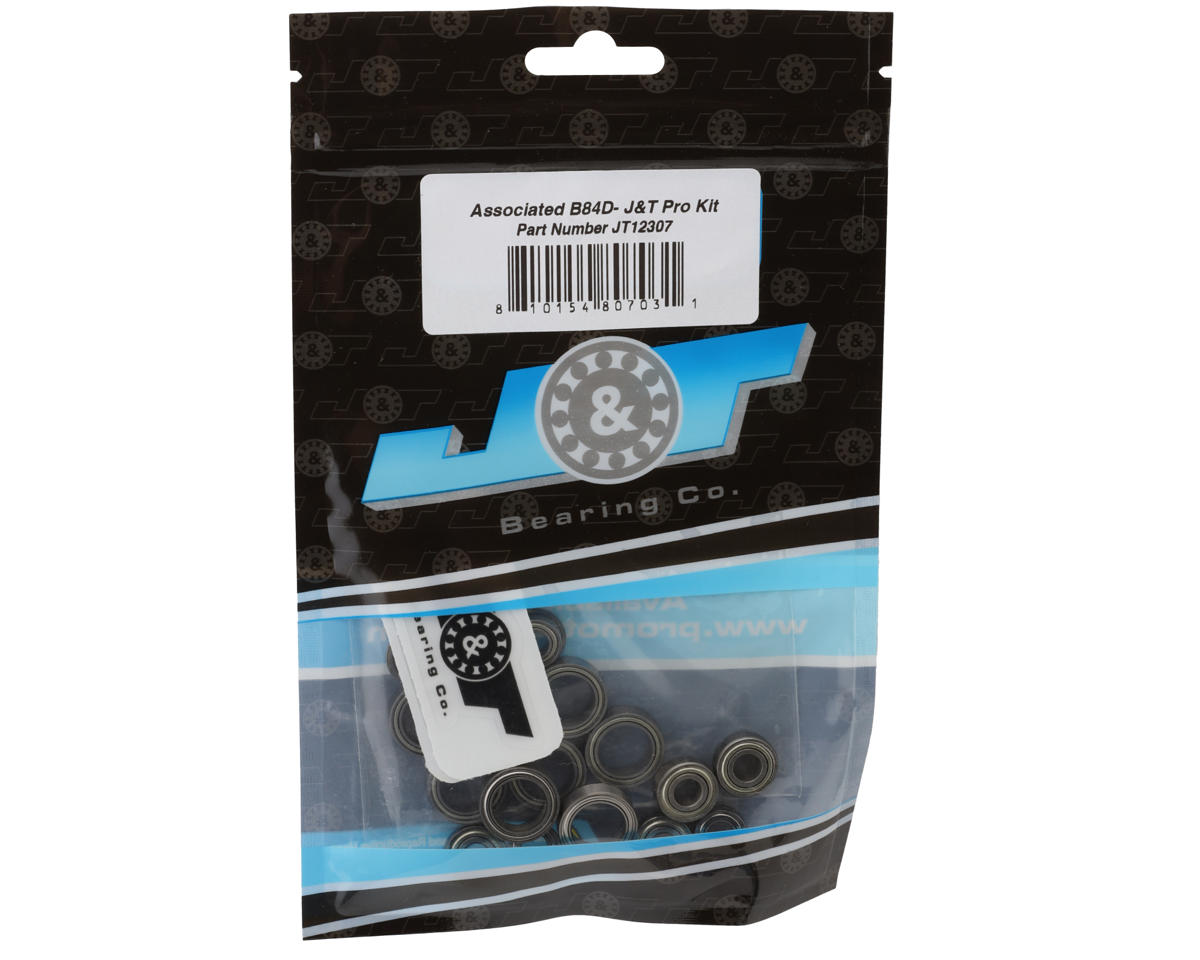 J&T Bearing Co. Team Associated B84D Ball Bearings Kit (Pro Kit)