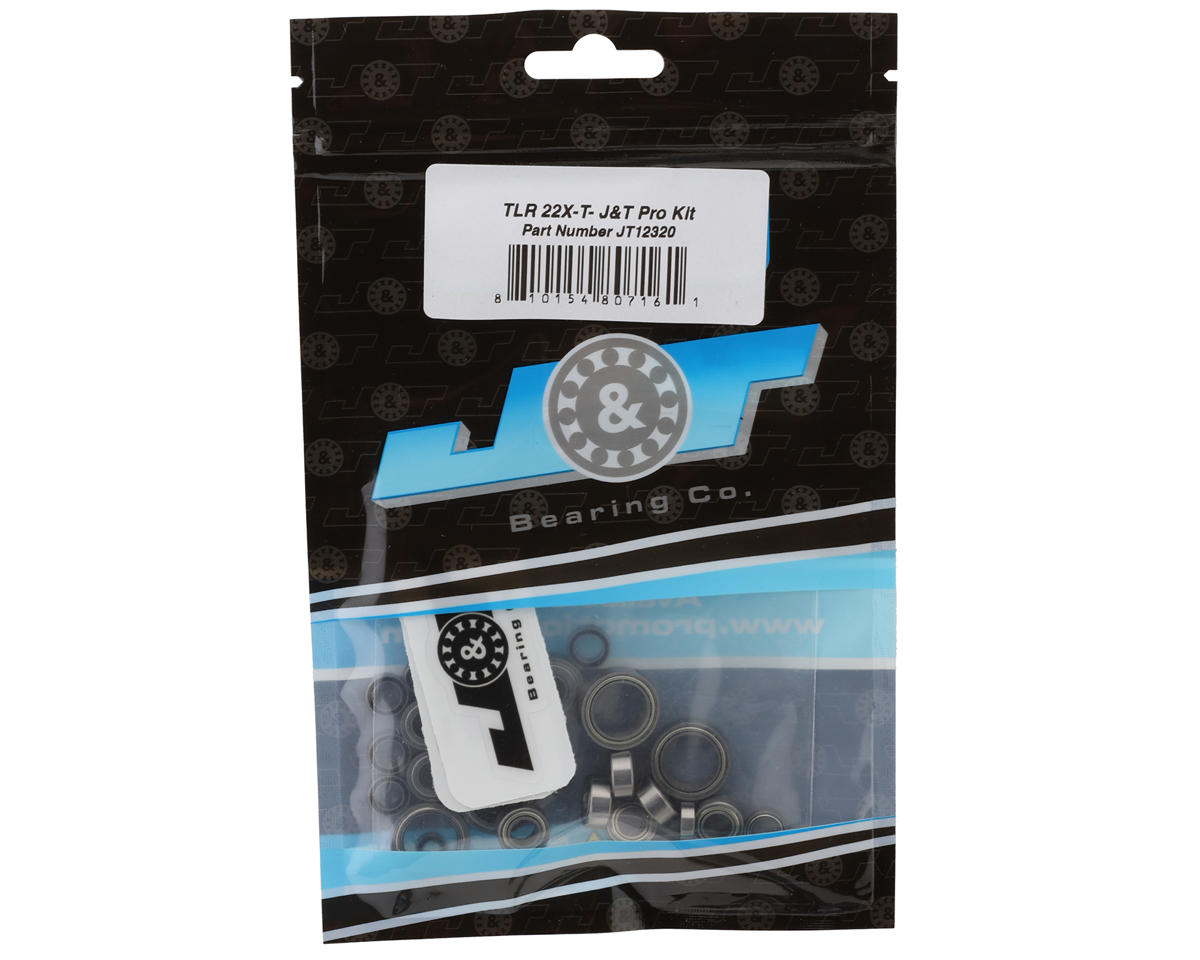 J&T Bearing Co. TLR 22X-T Ball Bearings Kit (Pro Kit)