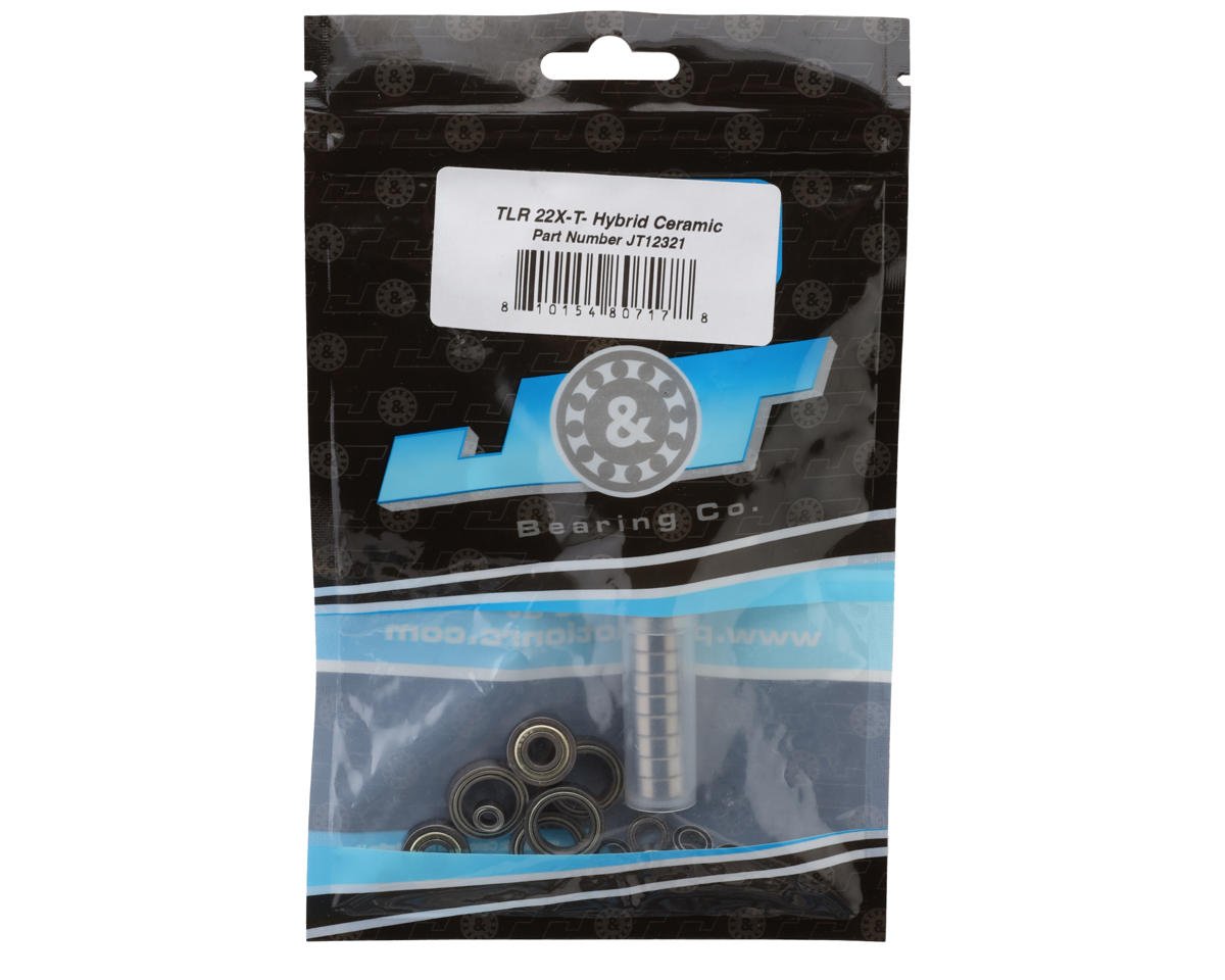 J&T Bearing Co. TLR 22X-T Ball Bearings Kit (Hybrid Ceramic)