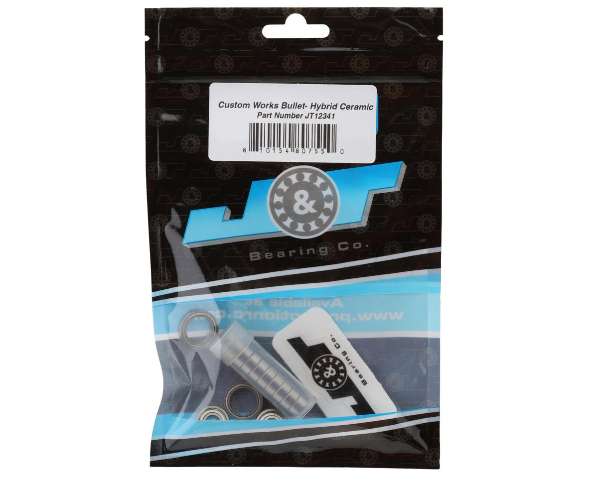 J&T Bearing Co. Custom Works Bullet Ball Bearing Kit (Hybrid Ceramic)