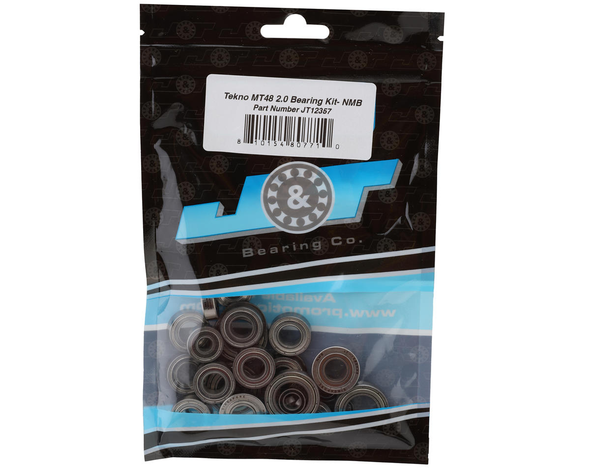 J&T Bearing Co. Tekno MT48 2.0 Ball Bearing Kit (NMB)