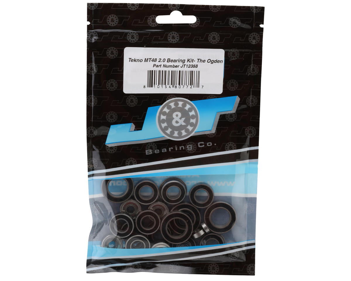 J&T Bearing Co. Tekno MT48 2.0 Ball Bearing Kit (Ogden)