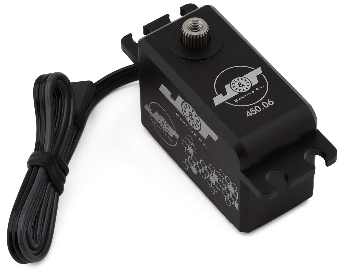 J&T Bearing Co. 450.06 High Speed Low Profile Brushless Servo (High Voltage)