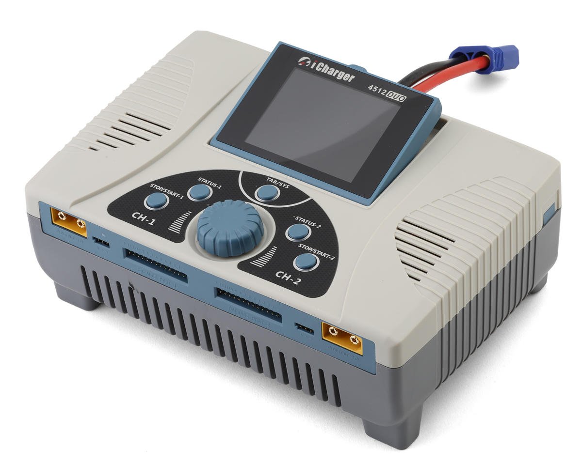 Junsi iCharger 4512 Duo DC Dual Port LiPo/Life/NiMH/NiCD Battery Charger (12S/45A/2800w)