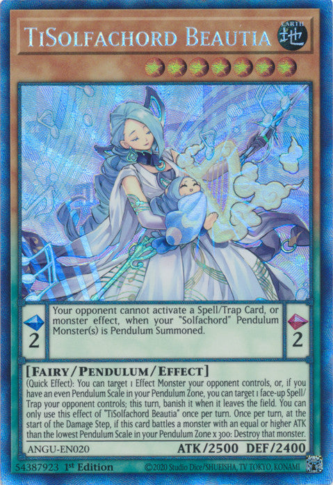 TiSolfachord Beautia (CR) (ANGU-EN020) Collector's Rare - Near Mint 1s