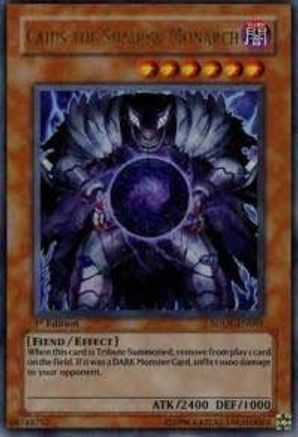 Caius the Shadow Monarch (SDDE-EN001) 1st Ed.