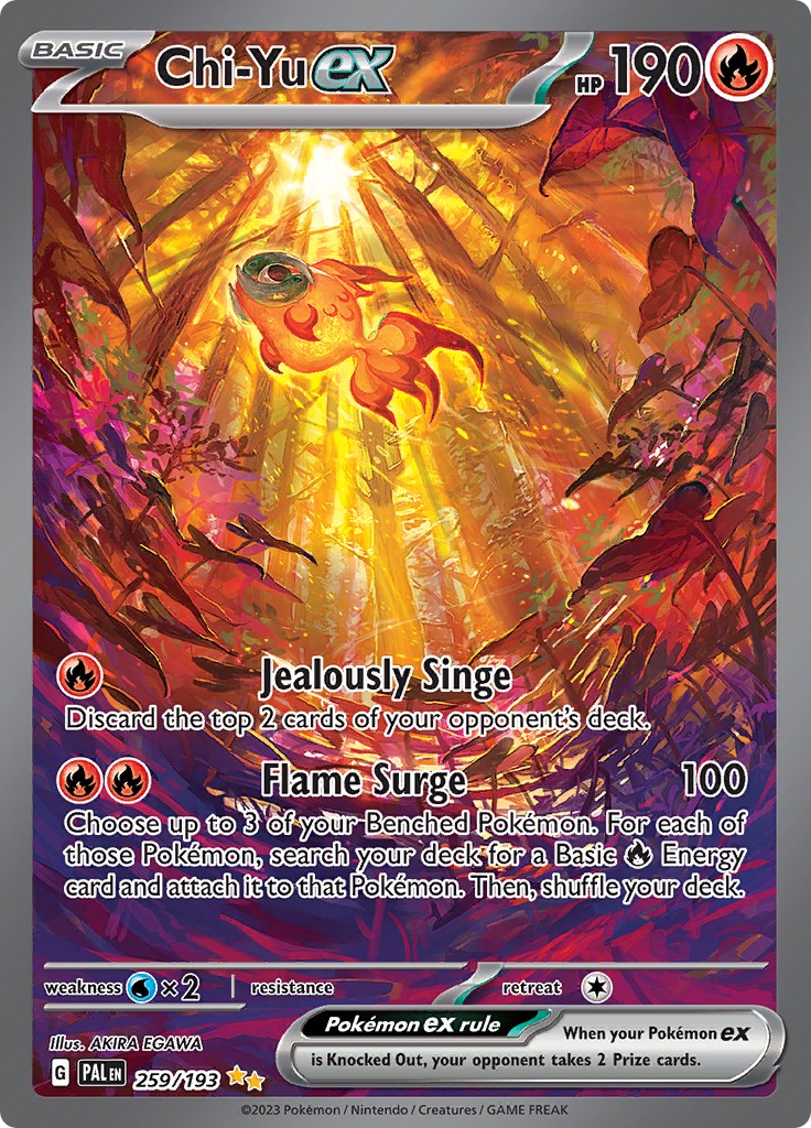 Chi-Yu ex - 259/193 (PAL) Special Illustration Rare - Near Mint Holofo