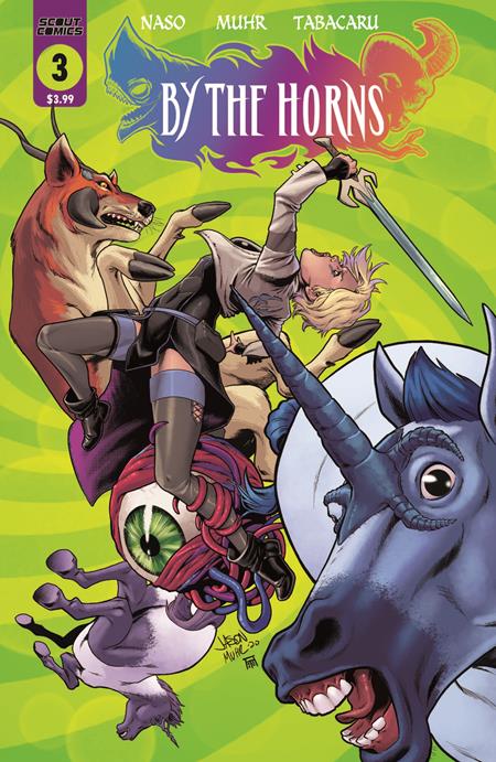 BY THE HORNS #3 (OF 7) CVR A JASON MUHR