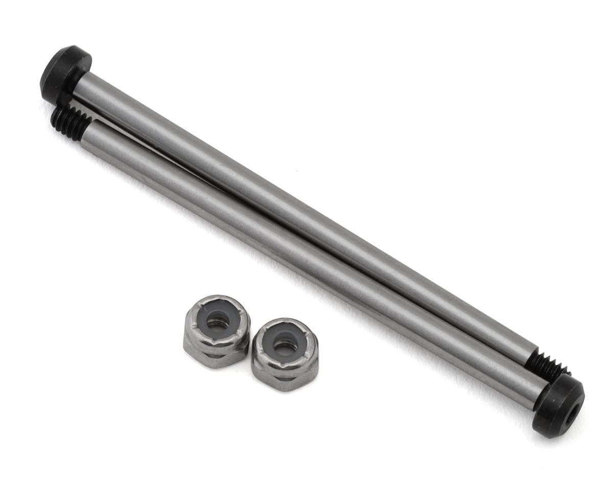 Koswork RC10 58.2mm Hardened Steel Rear Inner Hinge Pin (2) w/Lock Nuts