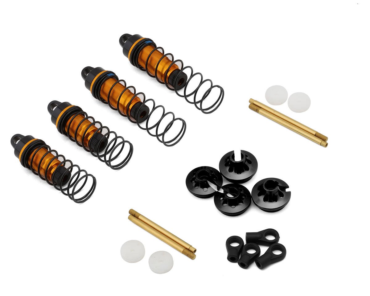 Koswork 12mm Aluminum Big Bore Vintage 1/10 Buggy Shocks Set (Bronze/Black) (Kyosho/Tamiya/Yokomo)