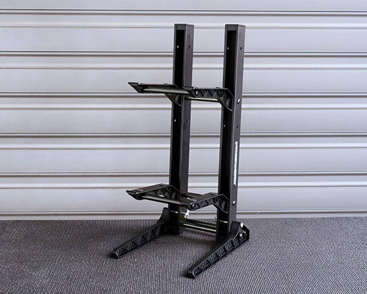 Koswork 2 Layer 1/10 & 1/8 Car Display Stand (200x240x475mm) W/Carrying Bag